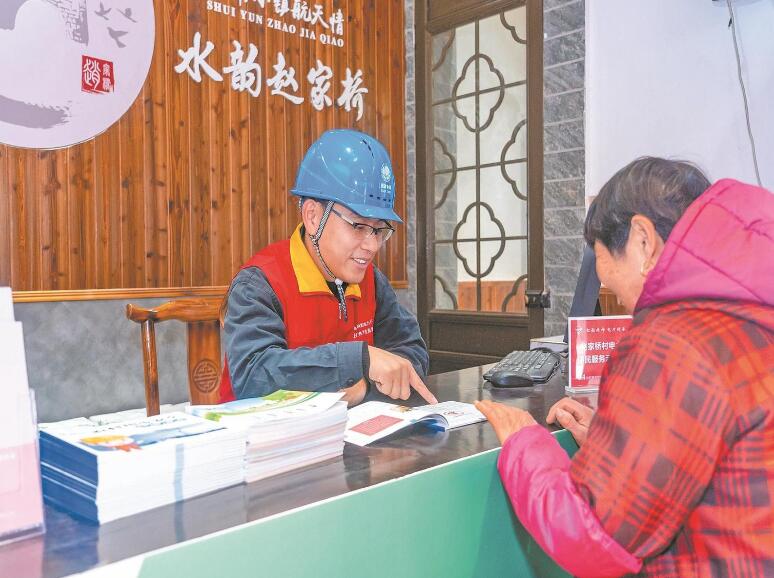 浙江省平湖市:共建聚合力 辦電不出村