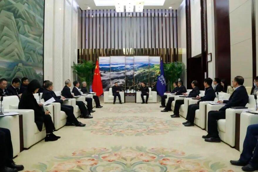 國家電投黨組書記、董事長劉明勝會見東方電氣黨組書記、董事長俞培根