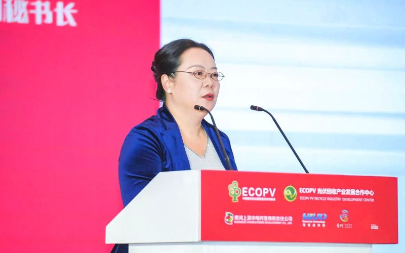 中國綠色供應(yīng)鏈聯(lián)盟呂芳：光伏回收高峰在即，責(zé)任