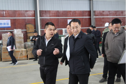 工業(yè)強(qiáng)縣，企業(yè)擔(dān)當(dāng)，縣領(lǐng)導(dǎo)調(diào)研考察江西宏駿