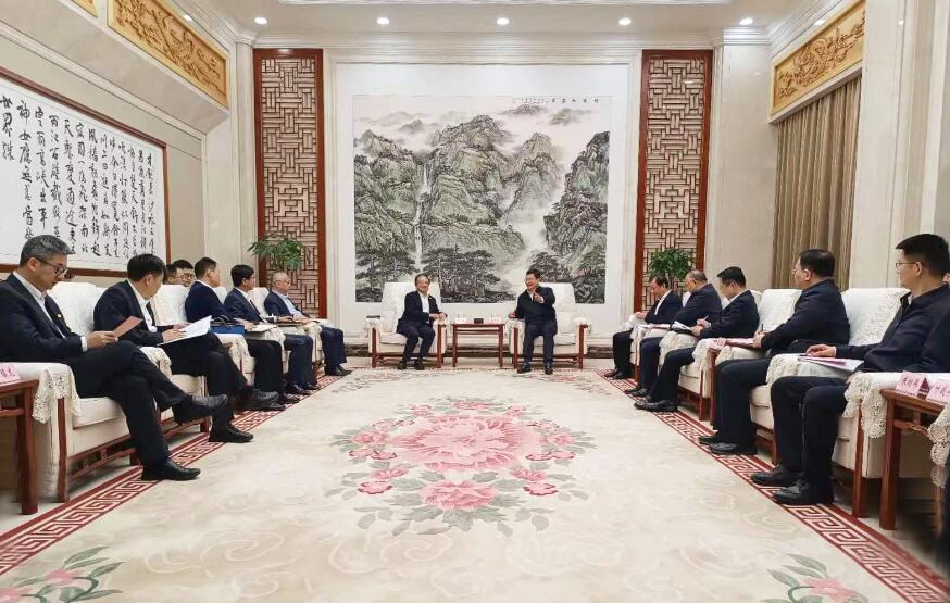 吳云拜會(huì)湖北省政府副省長(zhǎng)、黨組成員盛閱春