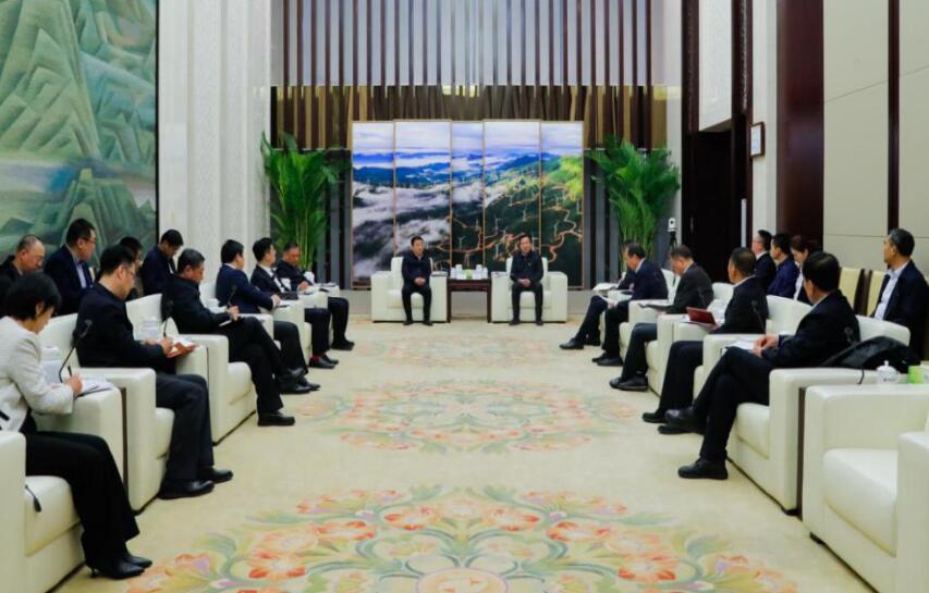 國家電投黨組書記、董事長劉明勝會見遼寧省委常委、沈陽市委書記王新偉