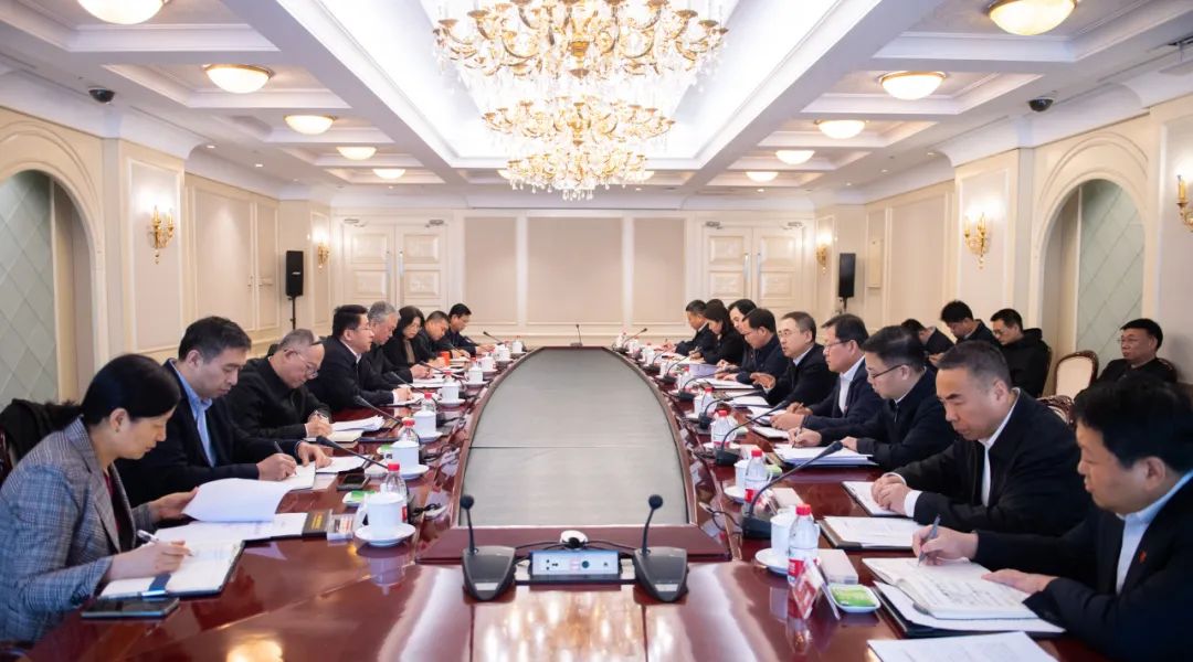 大唐集團黨組書記、董事長鄒磊與北京市副市長高朋座談交流