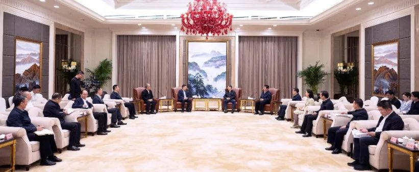 國家電投劉明勝、栗寶卿拜會福建省委書記周祖翼、省長趙龍