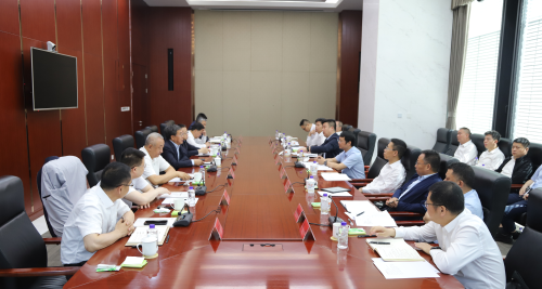 中國(guó)電建黨委常委、副總經(jīng)理劉源源與晉能控股集團(tuán)黨委書(shū)記、董事長(zhǎng)李國(guó)彪舉行會(huì)談