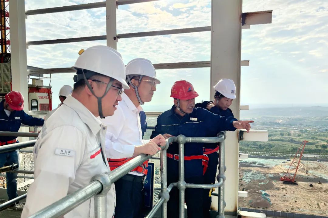中國能建黨委副書記、總經(jīng)理倪真赴陜西榆林工程項目開展“四不兩直”安全督導(dǎo)