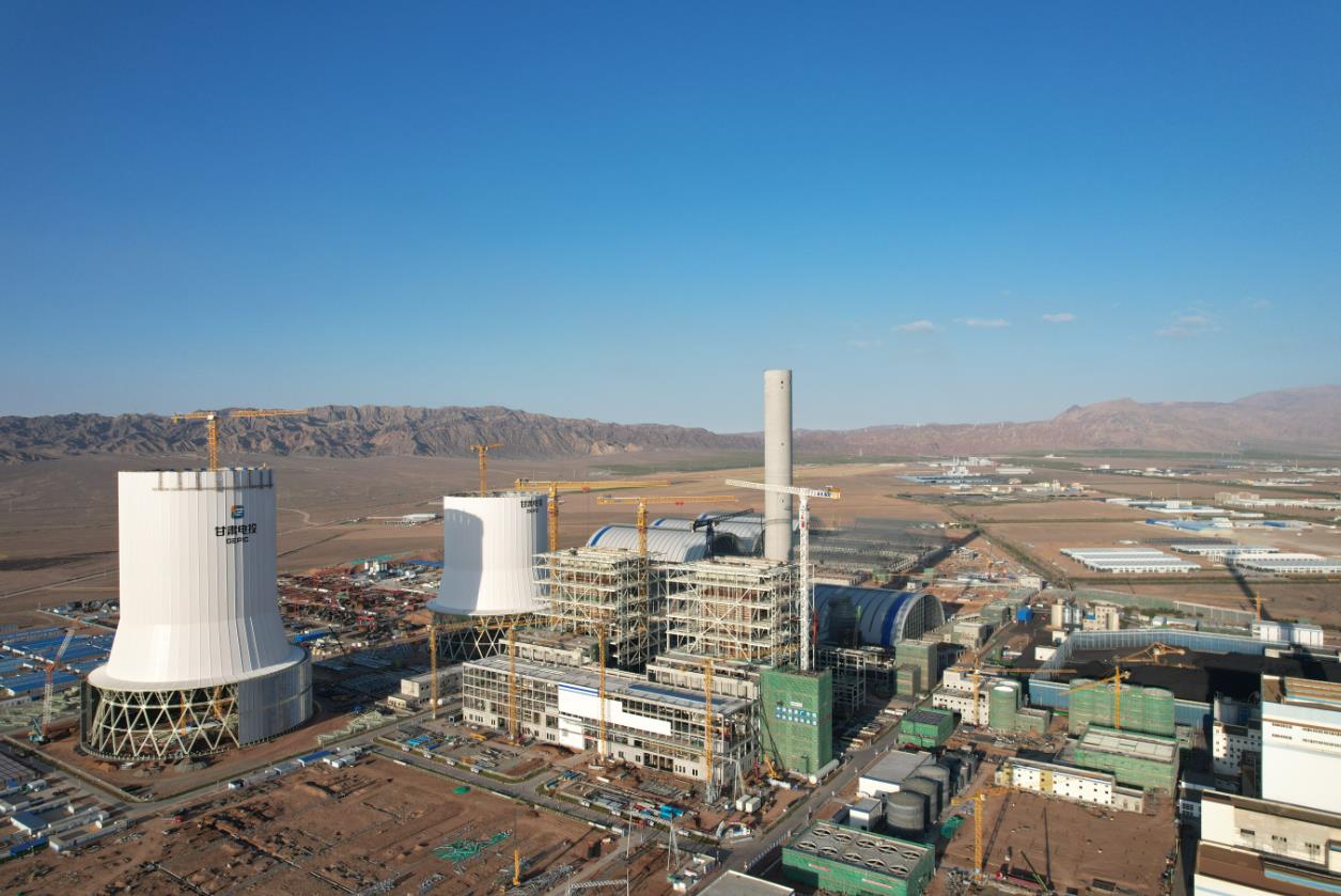 甘肅電投張掖百萬電廠3、4號機組DCS一次受電成功