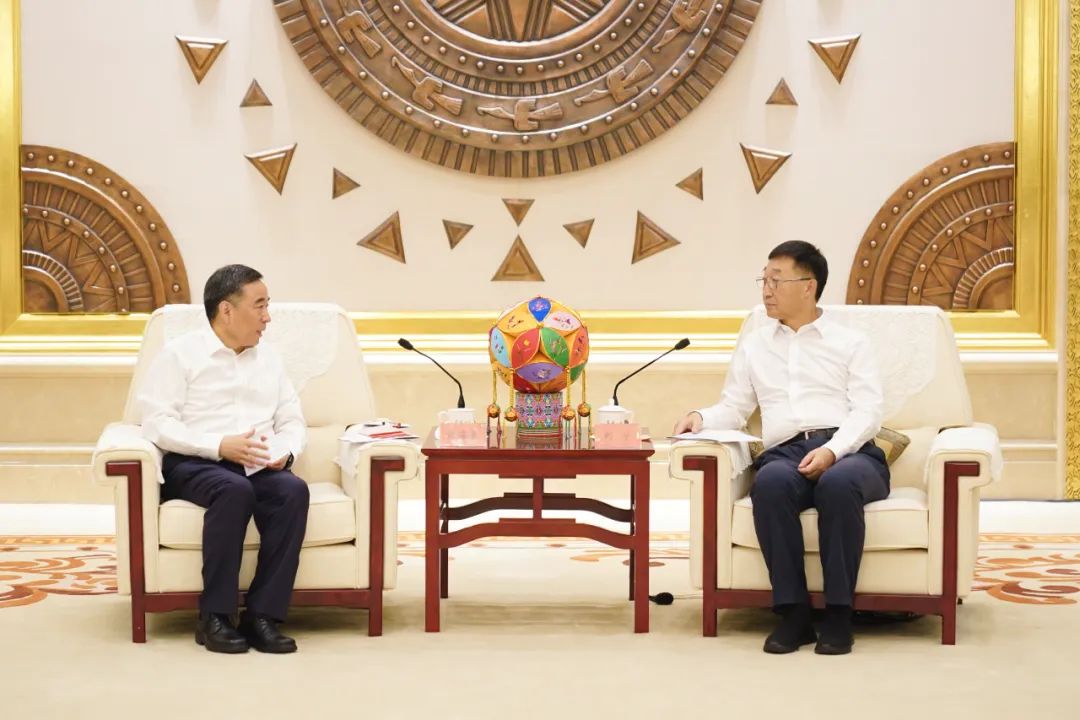 中國能建黨委書記、董事長宋海良拜會廣西壯族自治區(qū)黨委書記劉寧