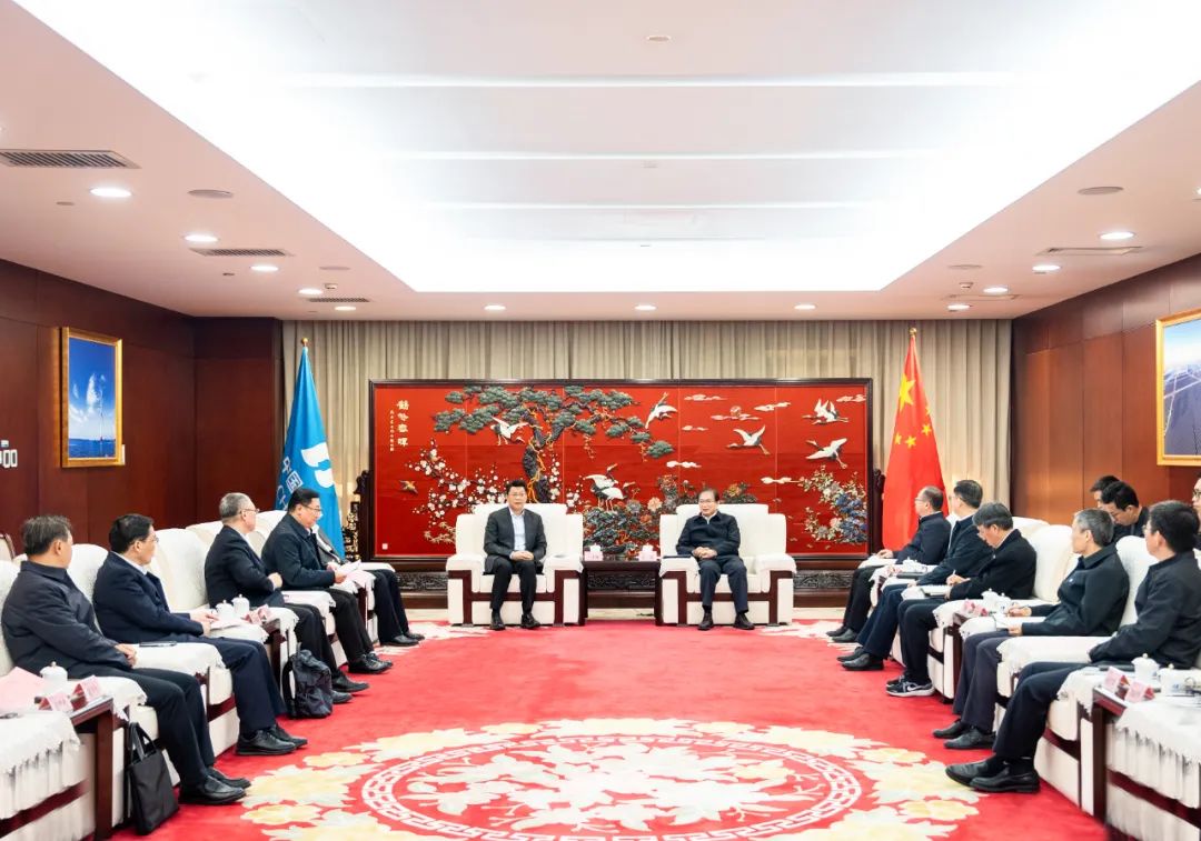 華電集團(tuán)黨組書記、董事長江毅會見揚(yáng)州市委書記王進(jìn)健