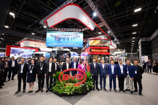 比亞迪攜T9R 電動(dòng)重卡亮相SITCE,深度開拓亞太市場(chǎng)新征程