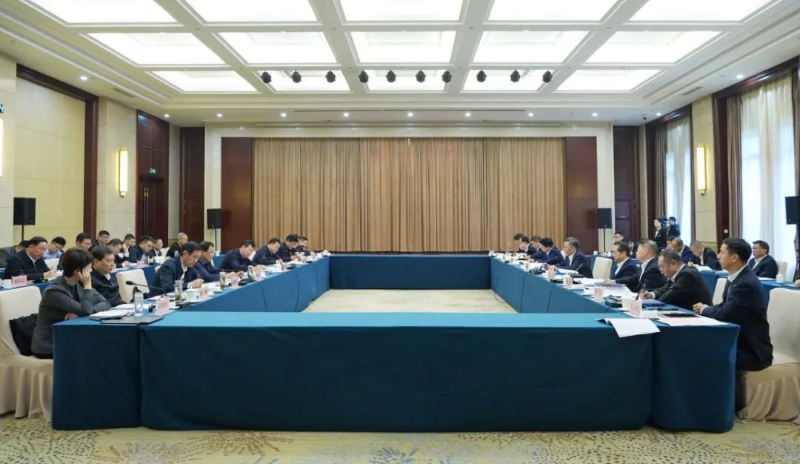 中國能建黨委書記、董事長宋海良與臨沂市委書記任剛會(huì)談