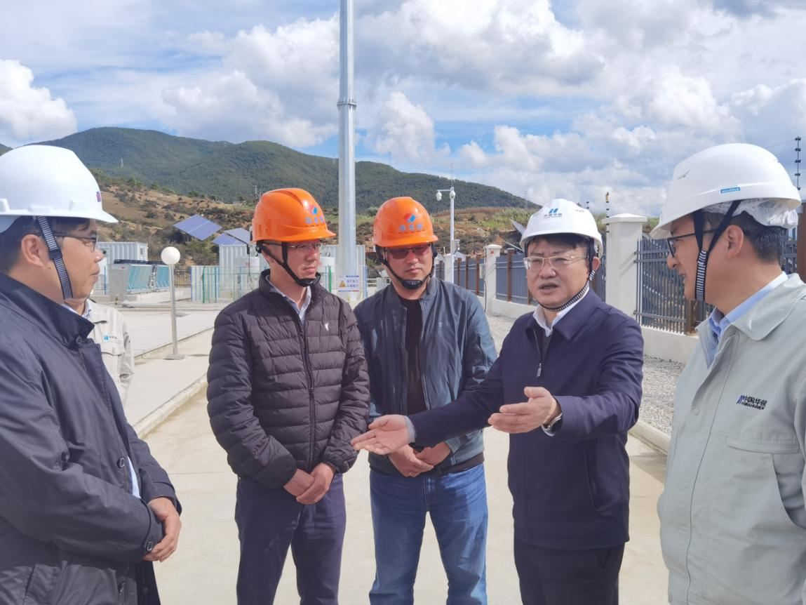 華能瀾滄江公司黨委書記、董事長孫衛(wèi)到小灣電站開展安全督導(dǎo)檢查并調(diào)研