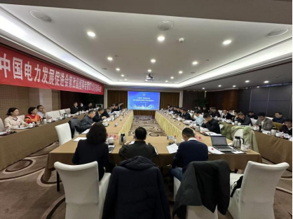 中國電力發(fā)展促進(jìn)會第五屆理事會第四次常務(wù)理事會議召開