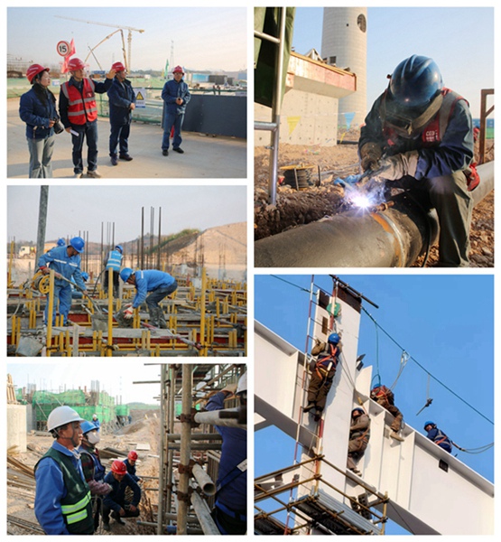 尋找“最美建設(shè)者”！陜煤石電開展工地?cái)z影主題黨日活動