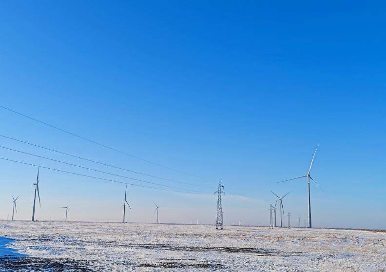 黑龍江安達(dá)300兆瓦“風(fēng)火一體化”多能互補(bǔ)示范項目二標(biāo)段全容量并網(wǎng)
