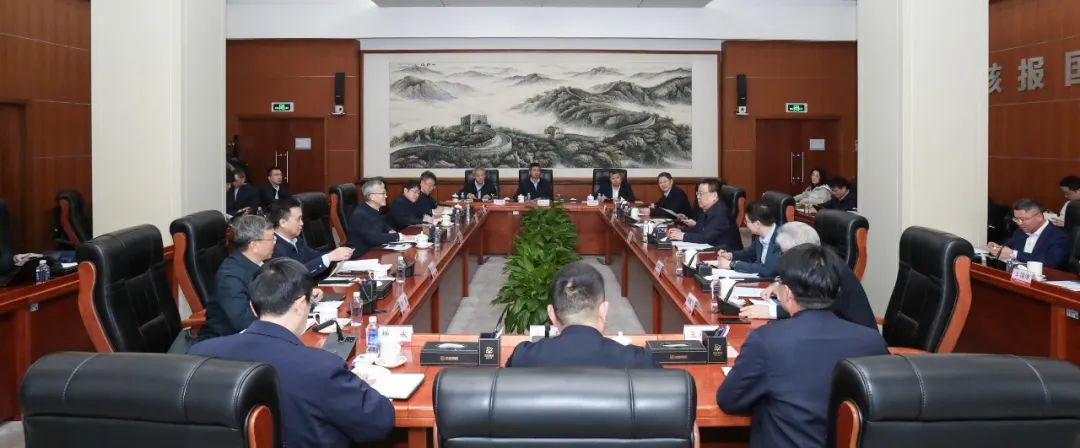 中核集團(tuán)會見東方電氣集團(tuán)總經(jīng)理、黨組副書記張彥軍一行