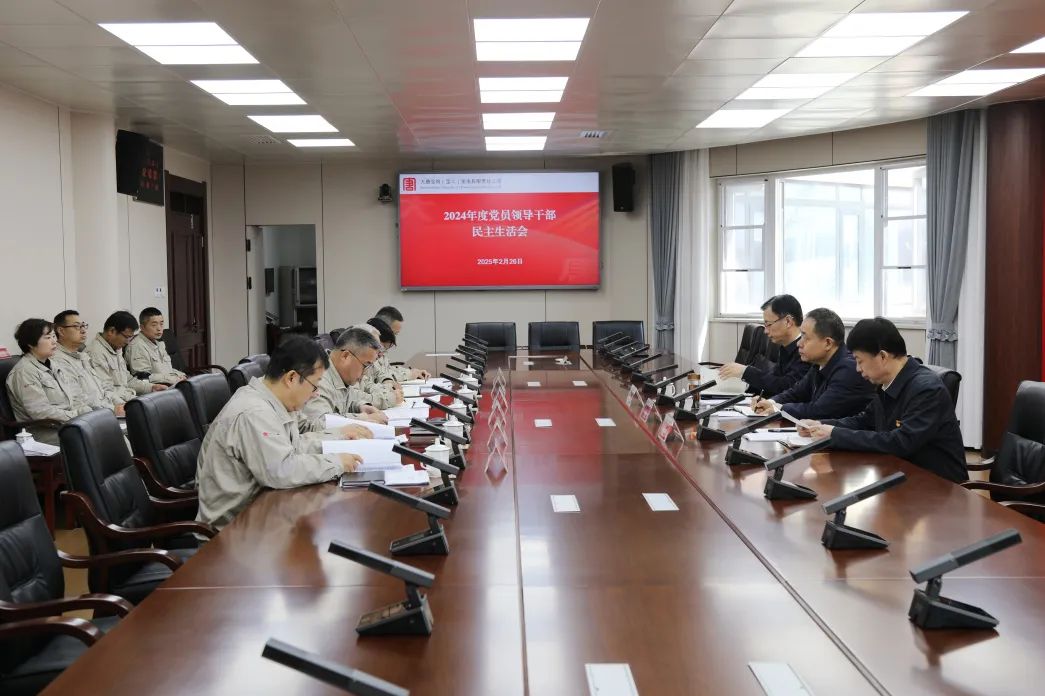 大唐陜西公司黨委書記陳偉慶督導寶二公司2024年度黨員領(lǐng)導干部民主生活會