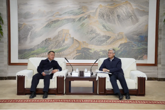 張彥軍會見陜投集團(tuán)黨委書記、董事長李元