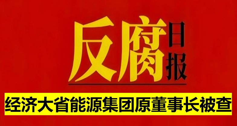經(jīng)濟(jì)大省能源集團(tuán)原董事長被查！