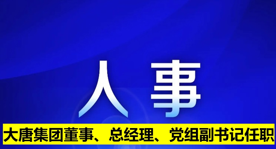 大唐集團(tuán)董事、總經(jīng)理、黨組副書(shū)記任職