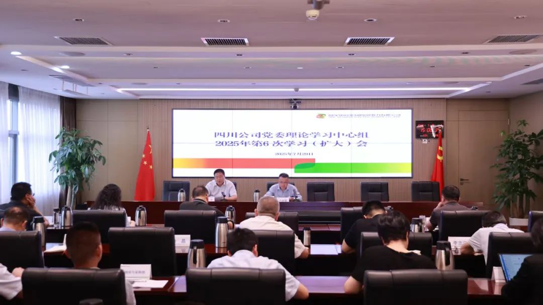 國家電投四川公司黨委理論學(xué)習(xí)中心組開展人工智能、數(shù)字化轉(zhuǎn)型專題學(xué)習(xí)研討