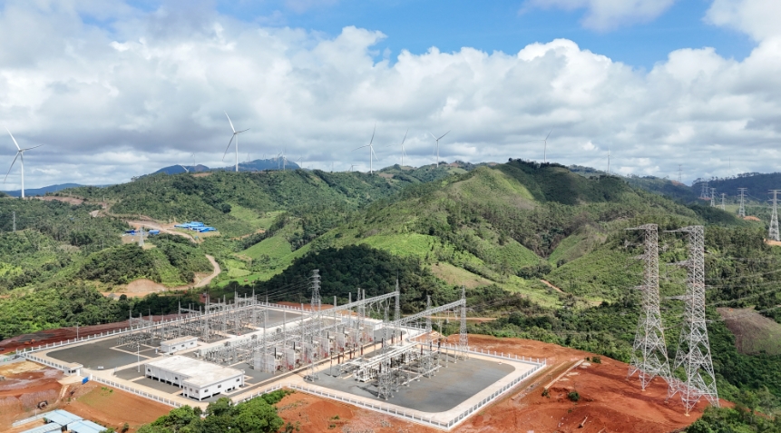 亞洲首個跨境輸電新能源項(xiàng)目全容量并網(wǎng)